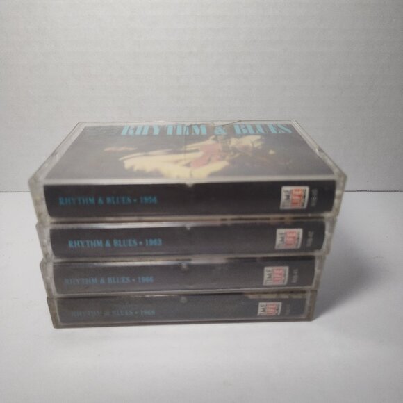Time-Life Rhythm & Blues Cassette Lot of 4 – 1956, 1963, 1966, 1968 – Soul R&B - Picture 2 of 3